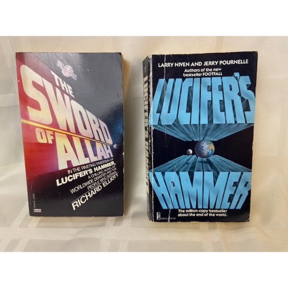Lucifer's Hammer Larry Niven & The Sword of Allah Richard Elliott Vintage Sci-Fi